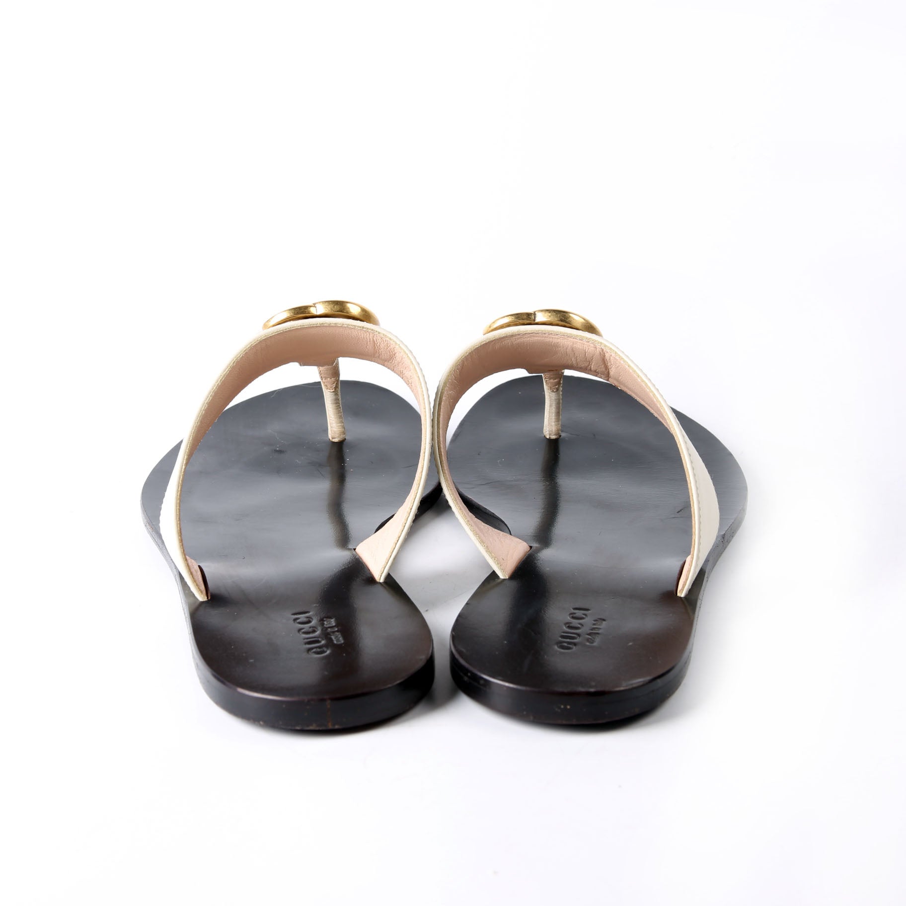 Gucci Marmont T Strap Sandals Size 38.5