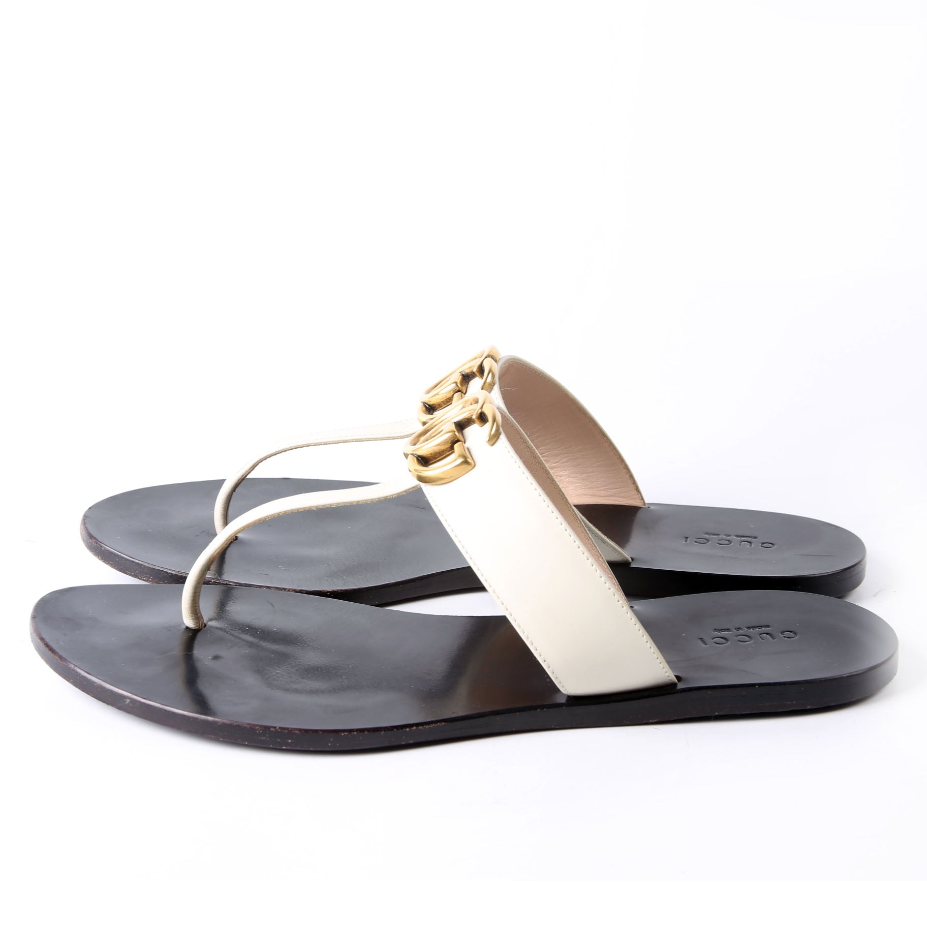 Gucci Marmont T Strap Sandals Size 38.5