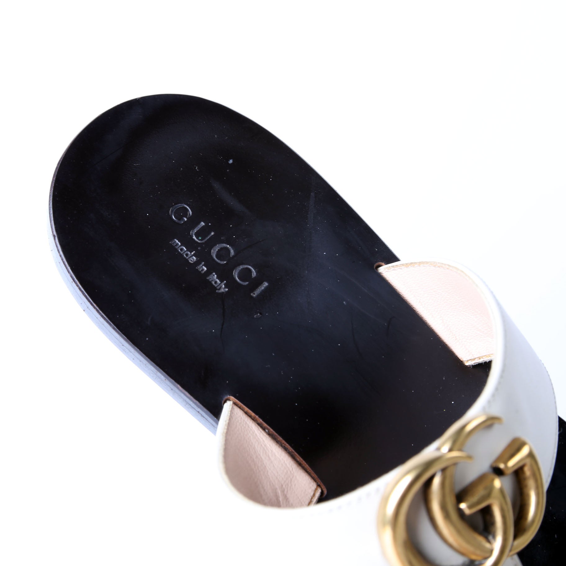 Gucci Marmont T Strap Sandals Size 38.5