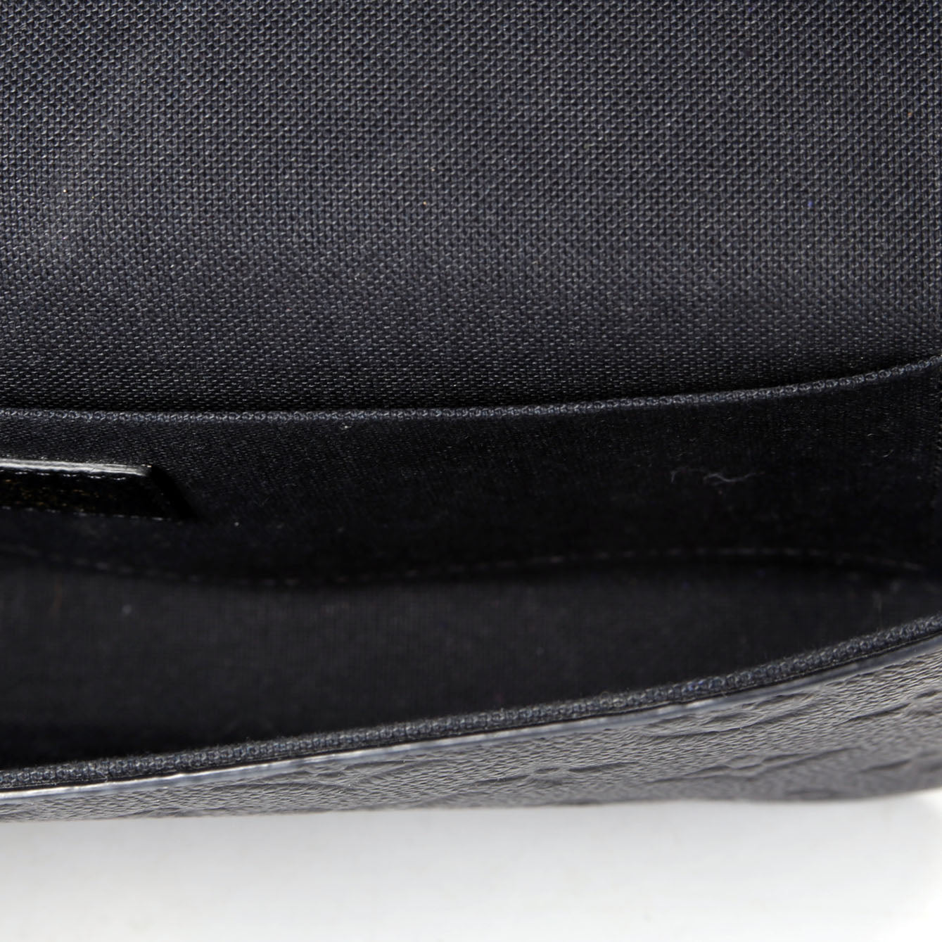 Pochette Felicie Empreinte Black