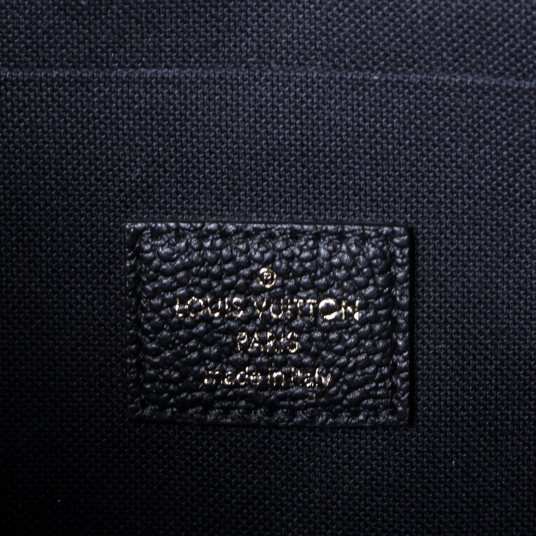 Pochette Felicie Empreinte Black