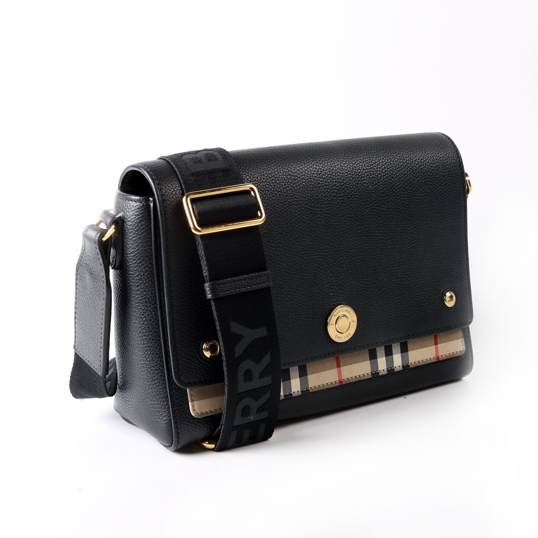 Note Crossbody Vintage Check Medium