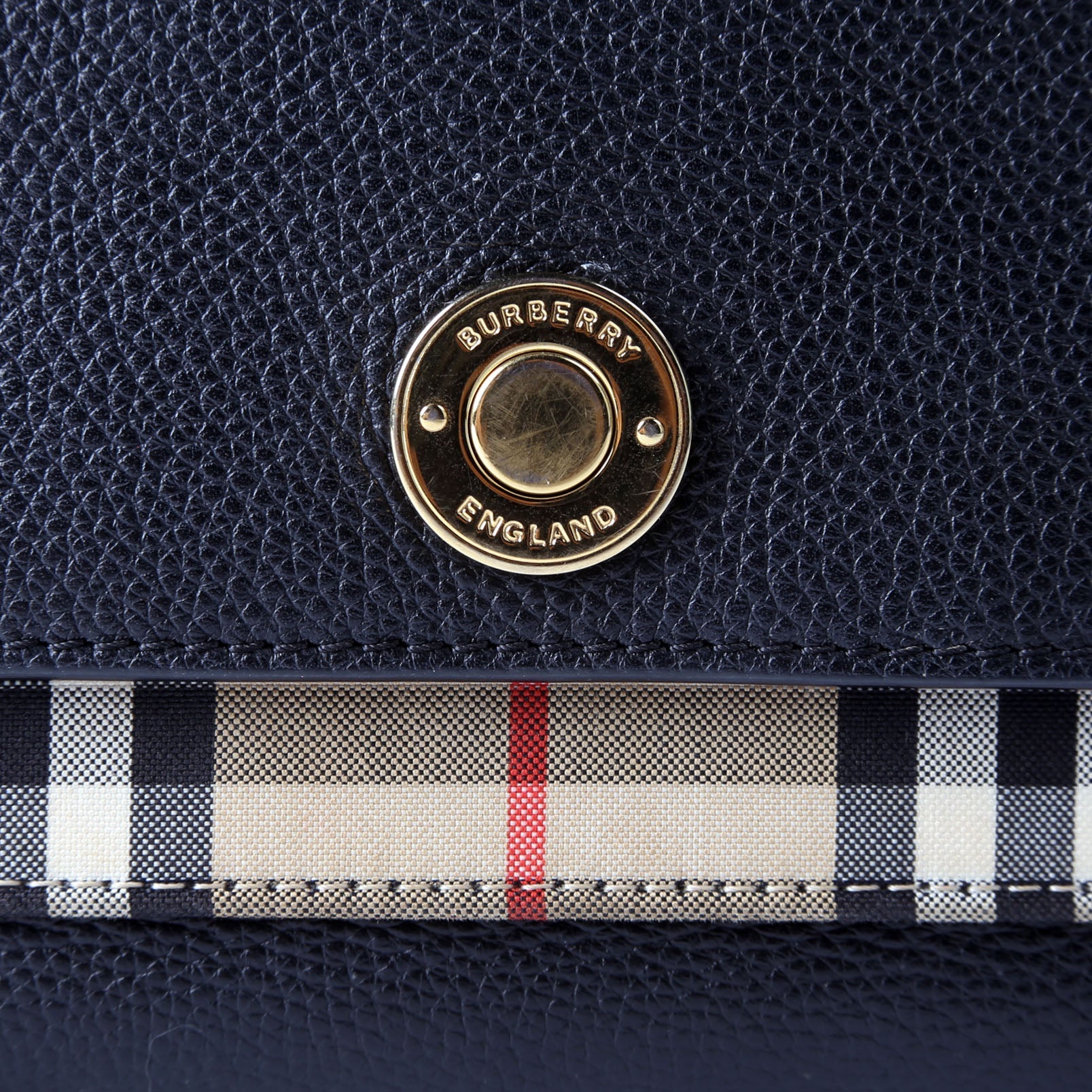 Note Crossbody Vintage Check Medium