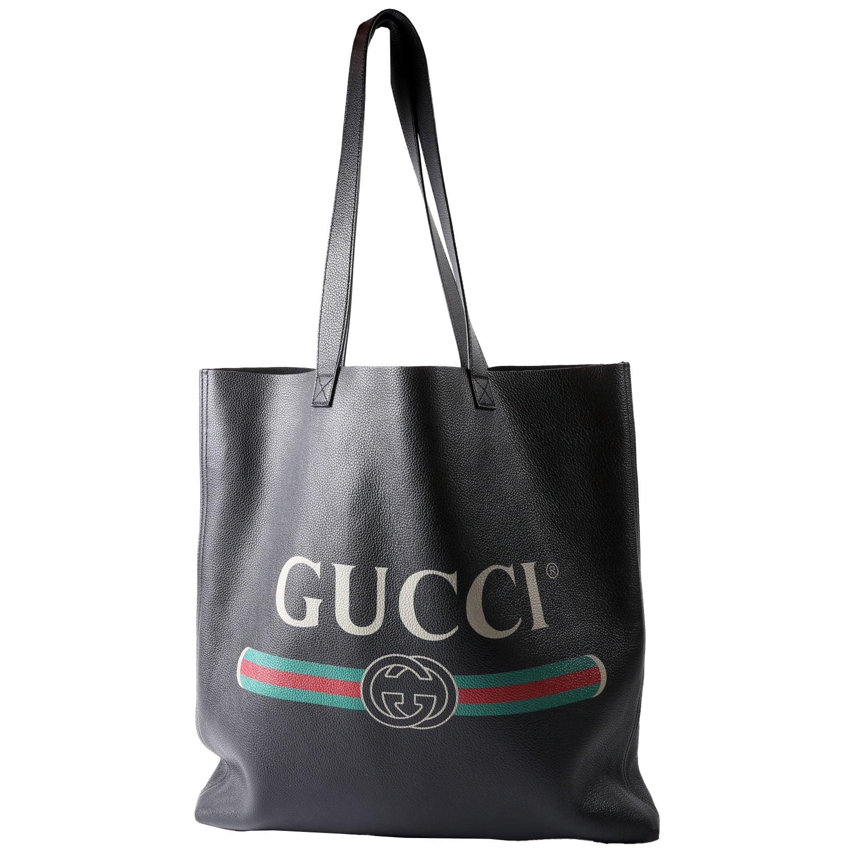 572768 Logo Web Tote Leather