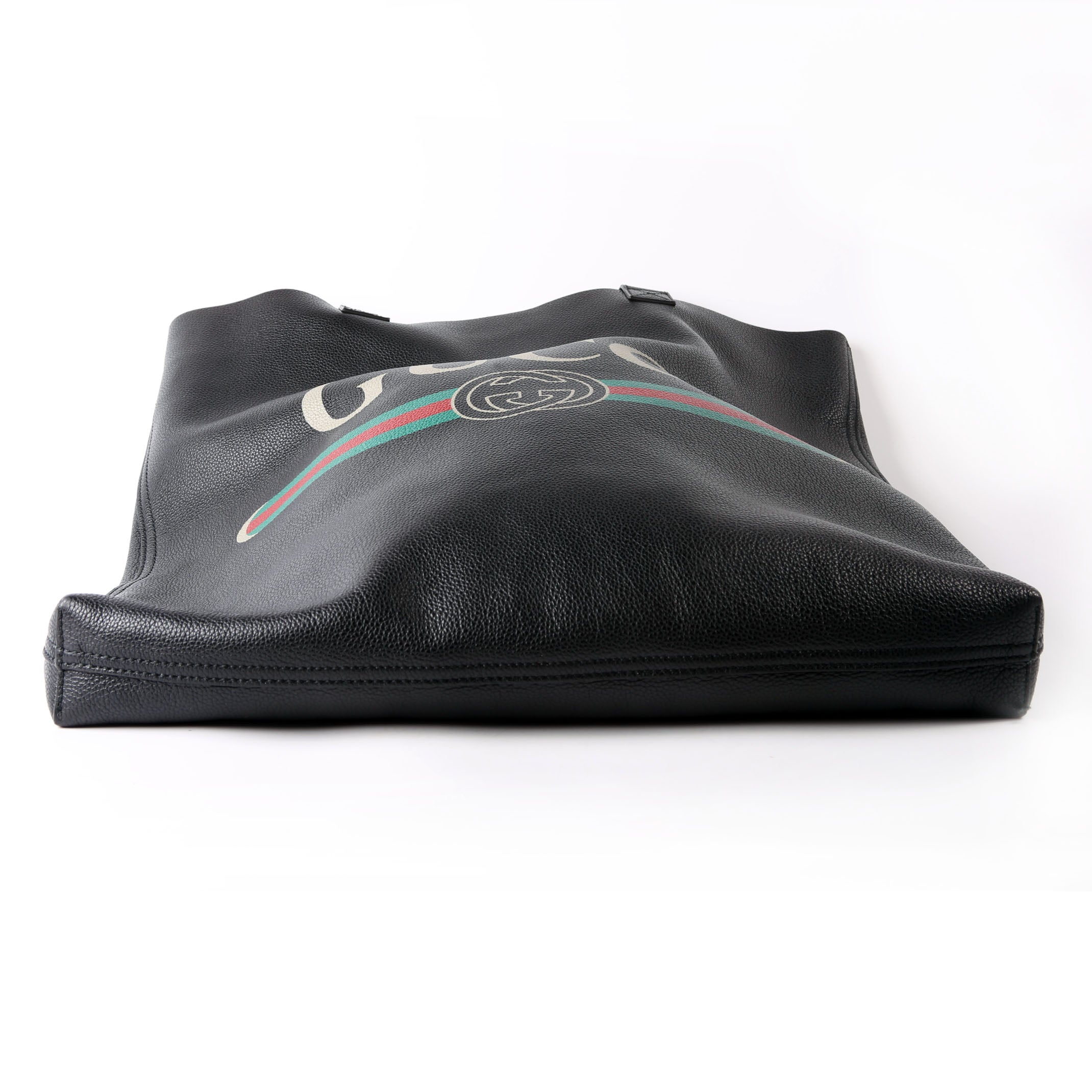 572768 Logo Web Tote Leather