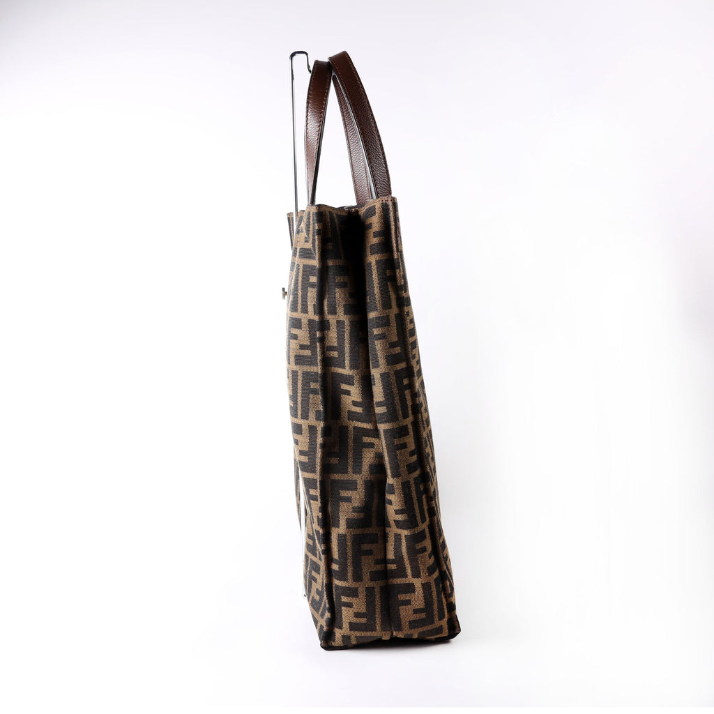 Fendi 8BH263 FF Zucca Shopper Tote