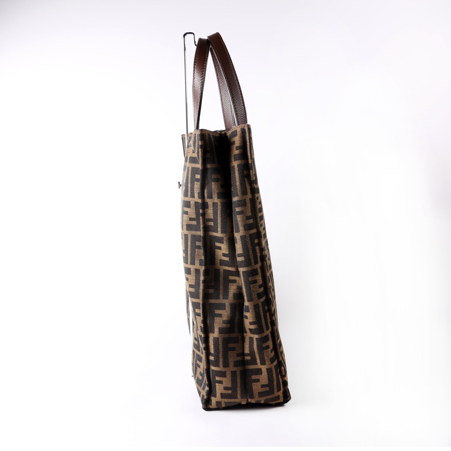 Fendi 8BH263 FF Zucca Shopper Tote