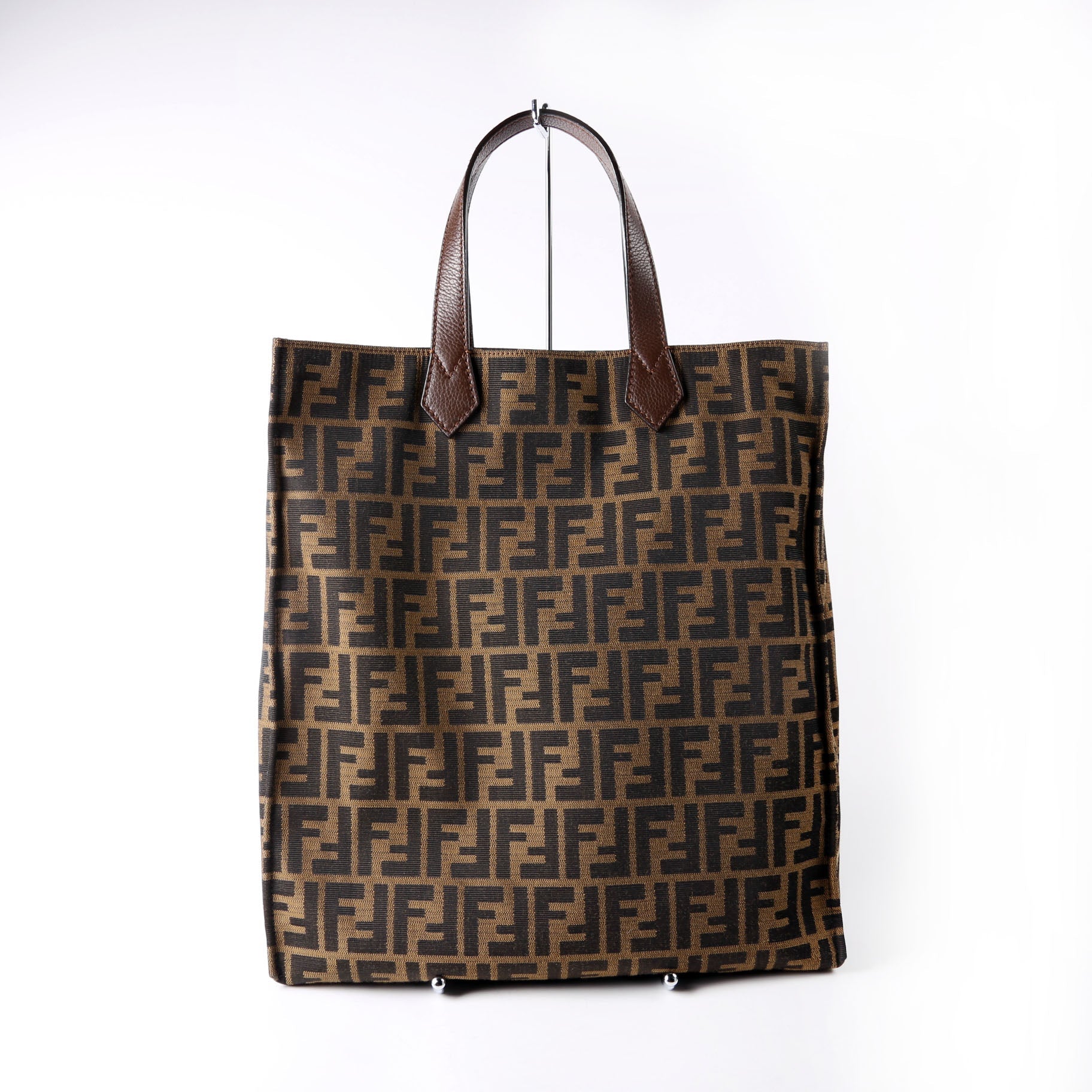 Fendi 8BH263 FF Zucca Shopper Tote