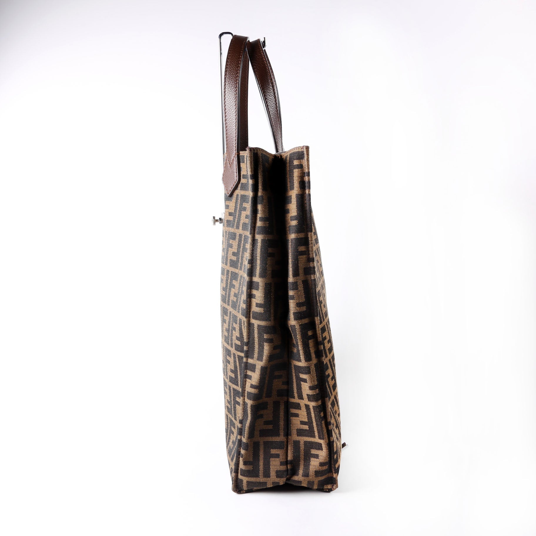 Fendi 8BH263 FF Zucca Shopper Tote