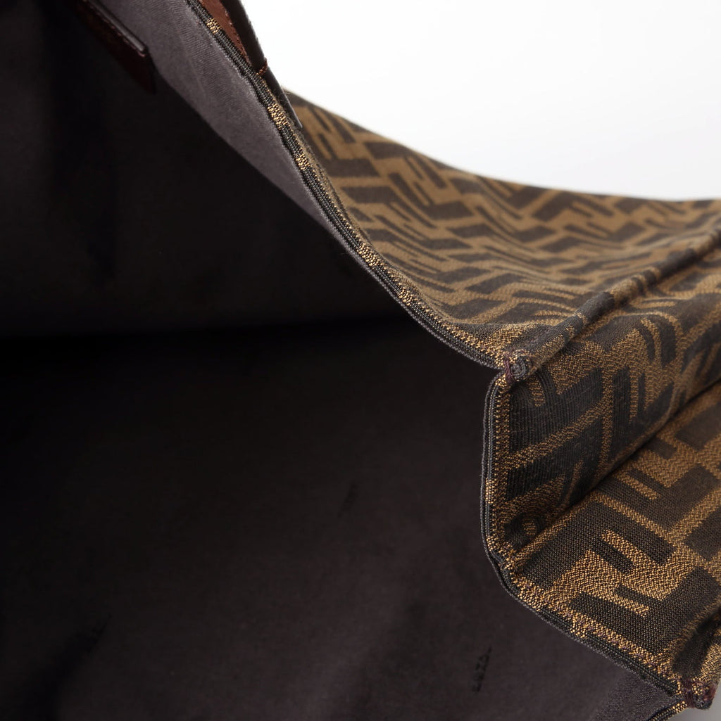 Fendi 8BH263 FF Zucca Shopper Tote