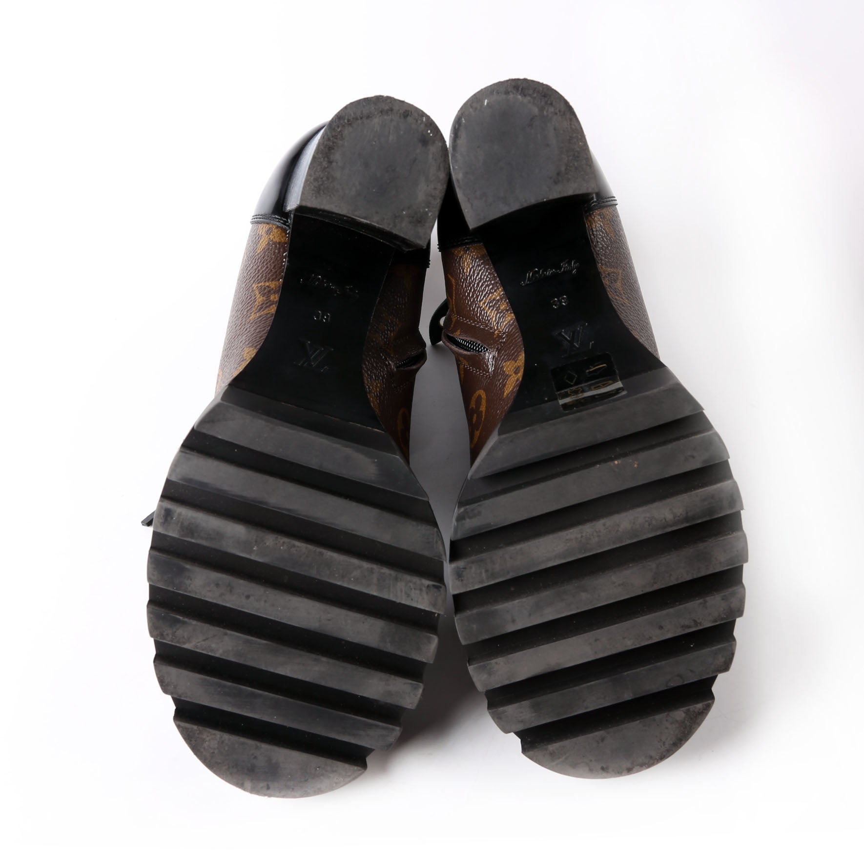 Star Trail Ankle Boots Size 39 Black/Brown