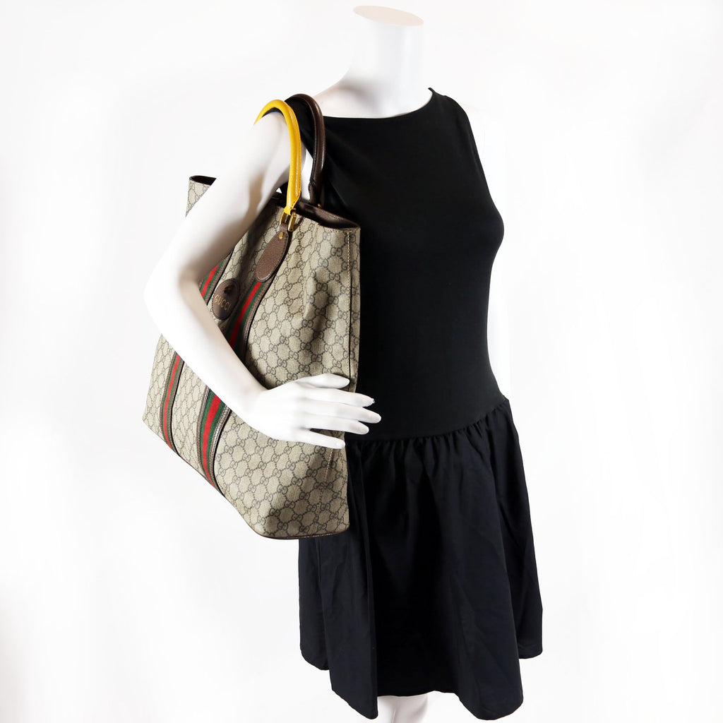 Gucci 473870 GG Supreme Soft Neo Vintage Tote