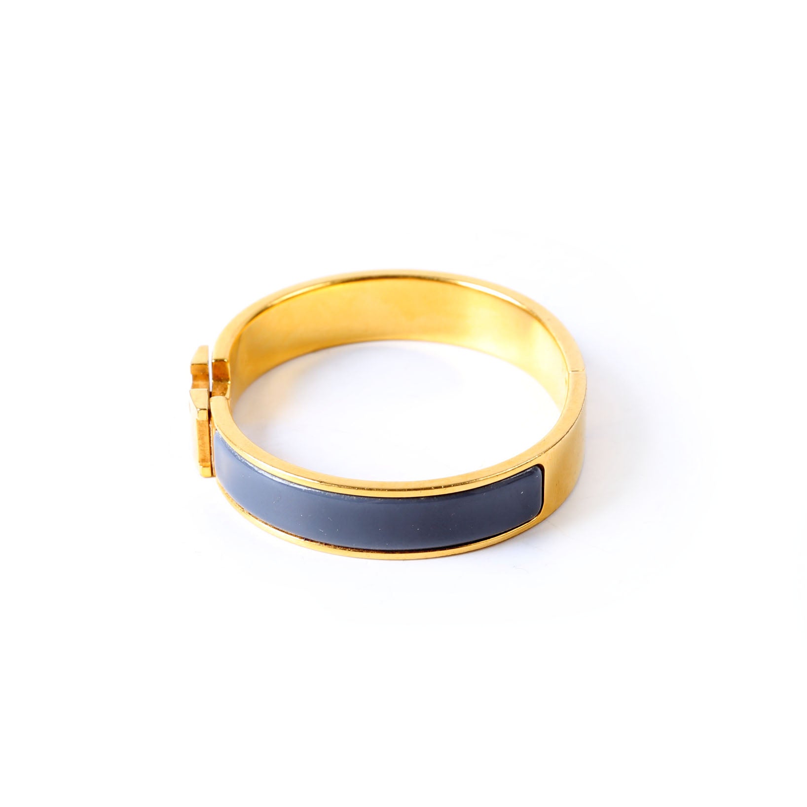 Clic Clac Narrow GM Bracelet Gold/Blue