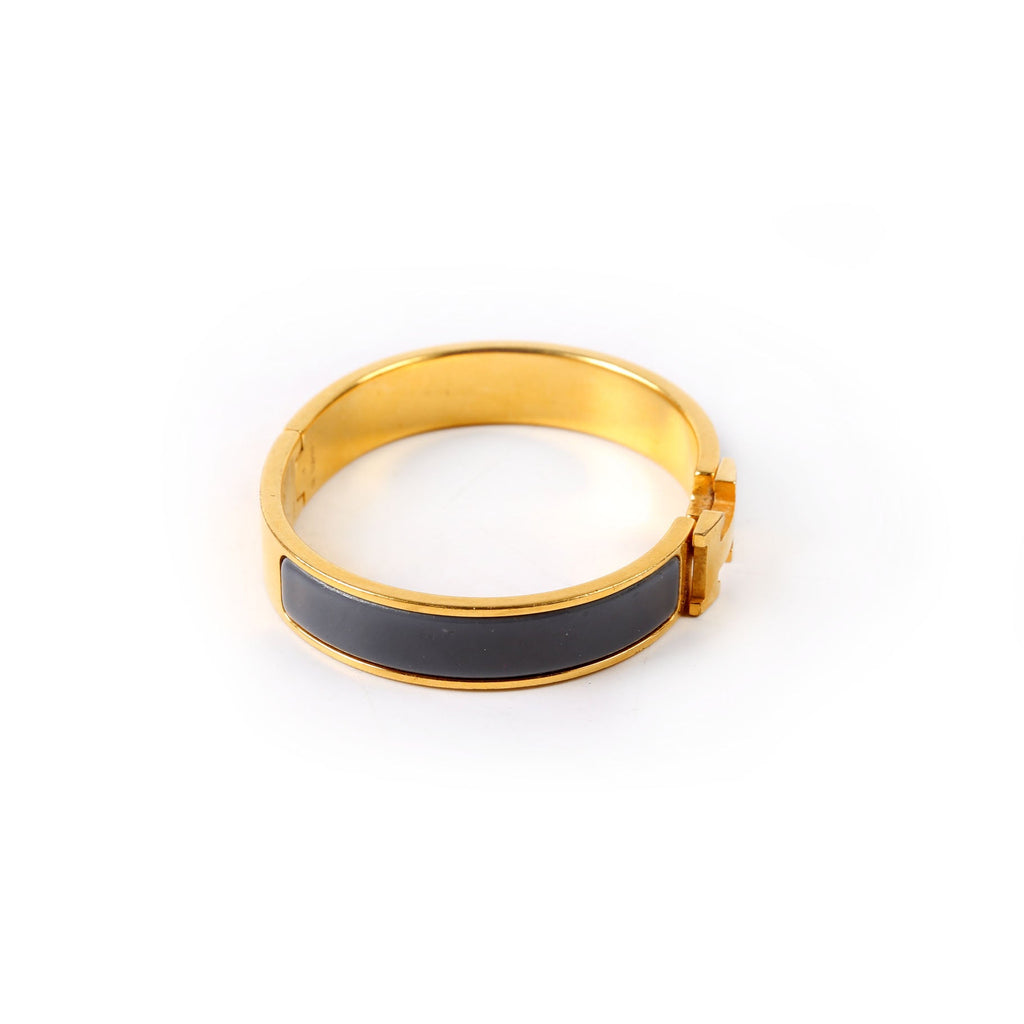 Clic Clac Narrow GM Bracelet Gold/Blue