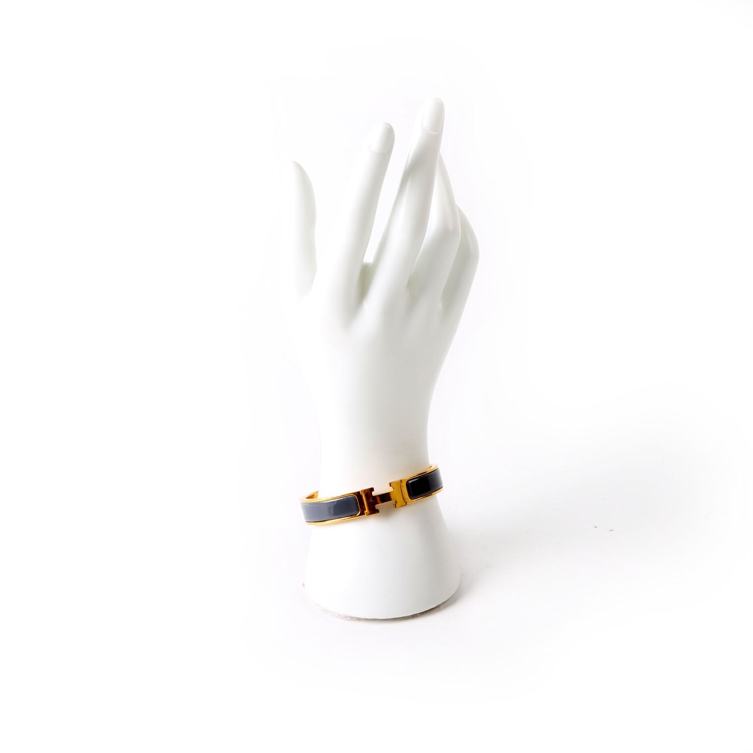 Clic Clac Narrow GM Bracelet Gold/Blue
