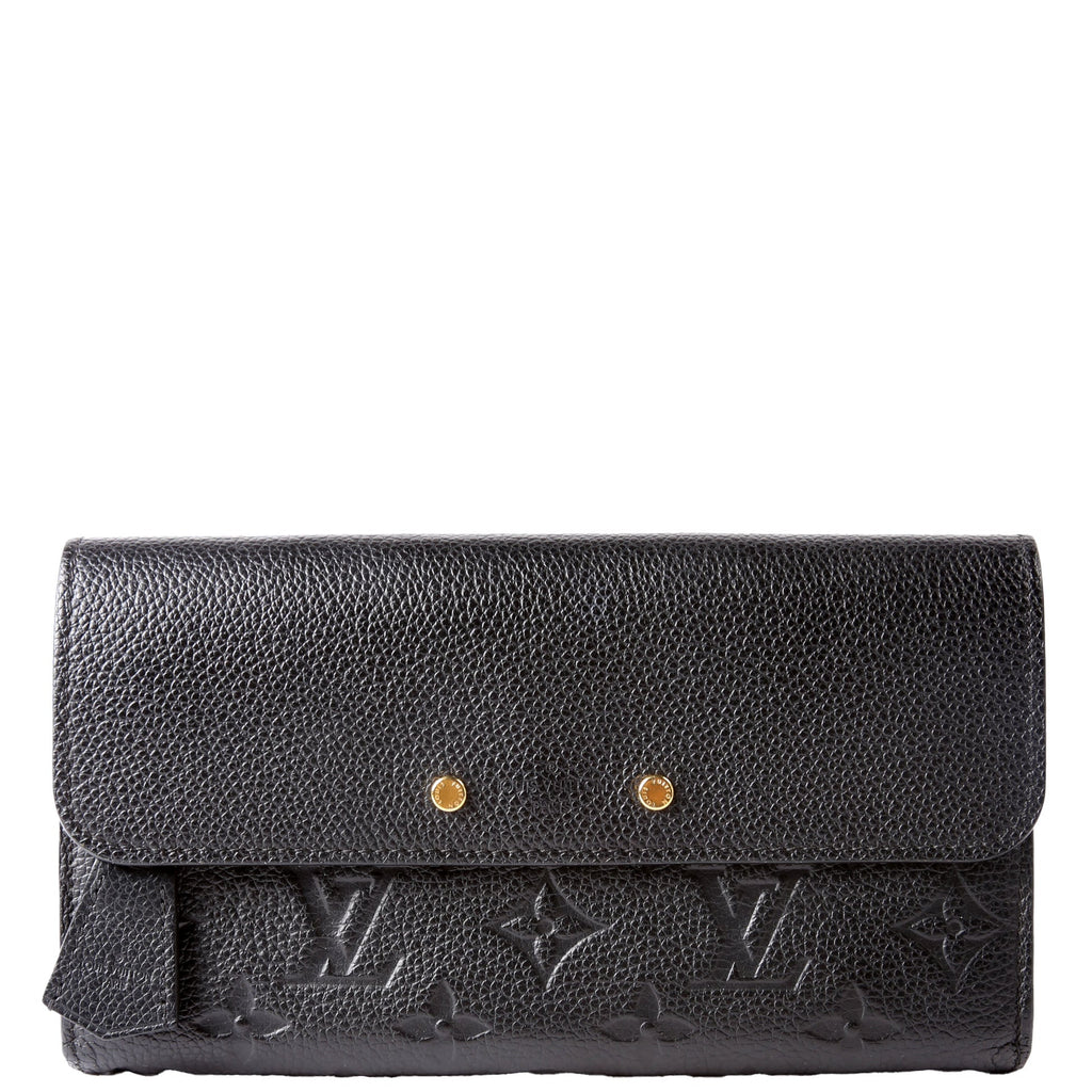 Pont-Neuf Long Wallet Empreinte Black