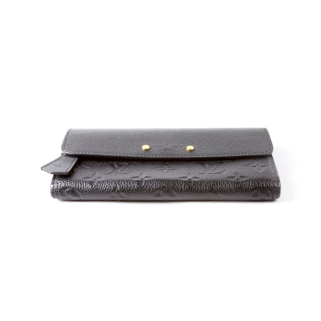 Pont-Neuf Long Wallet Empreinte Black