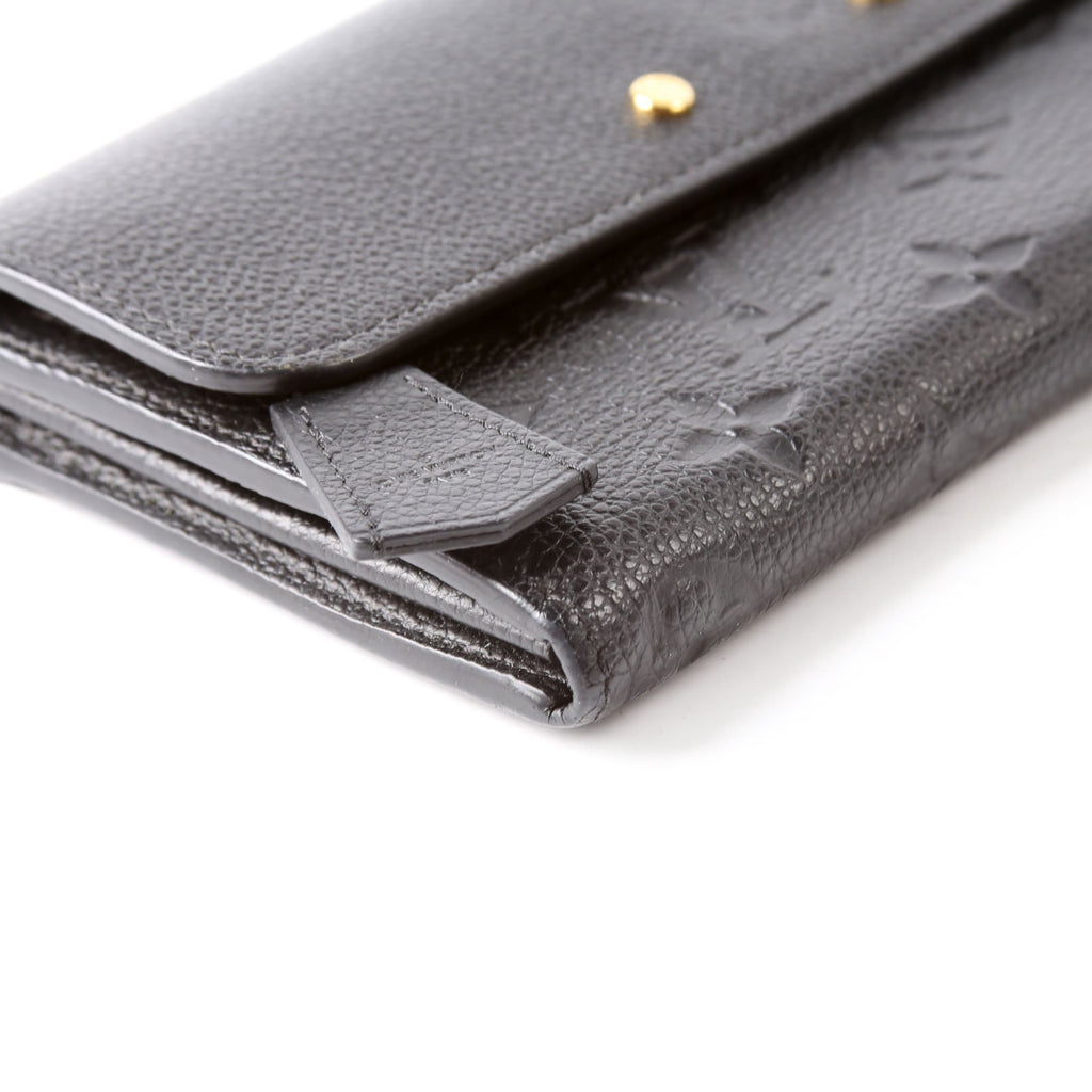 Pont-Neuf Long Wallet Empreinte Black