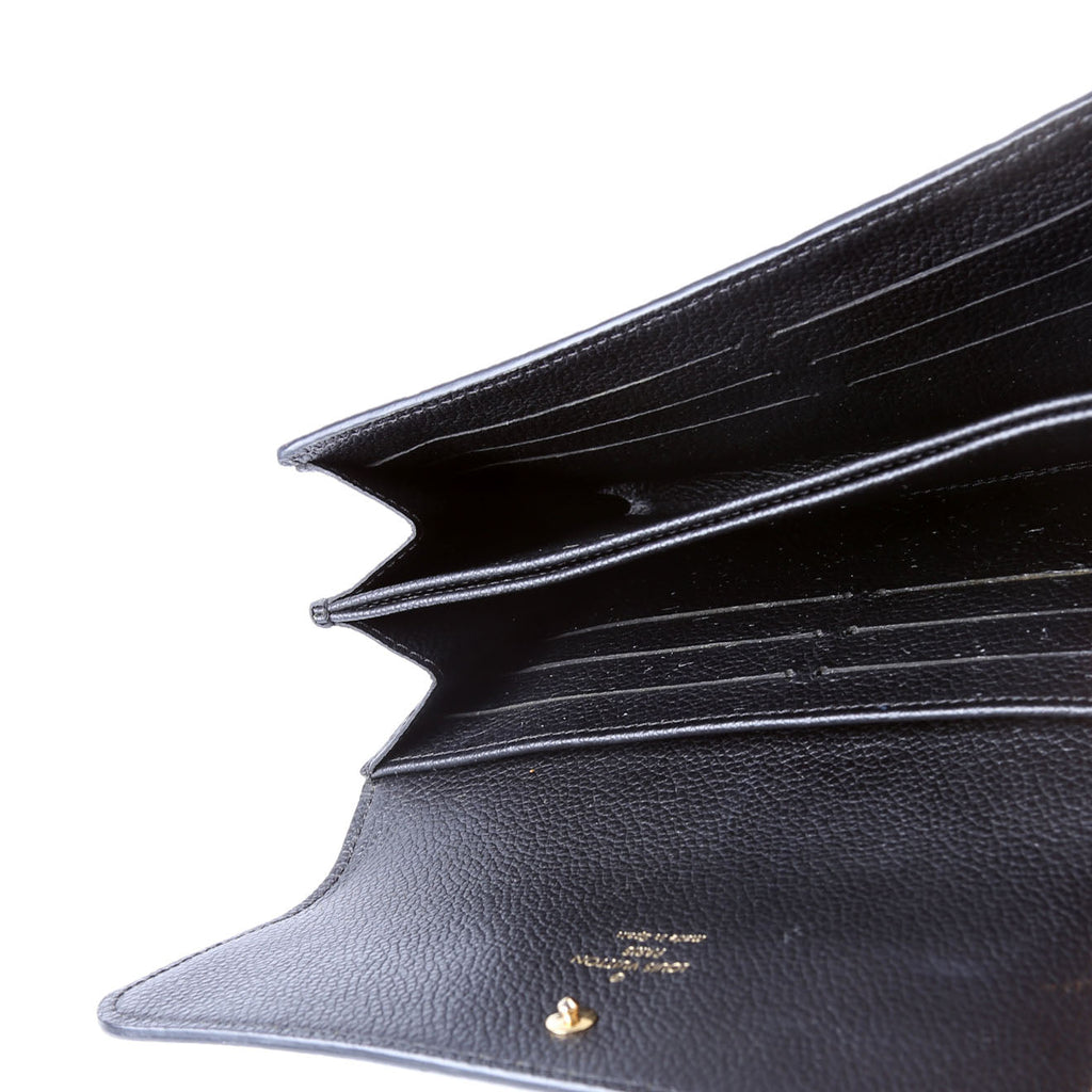 Pont-Neuf Long Wallet Empreinte Black