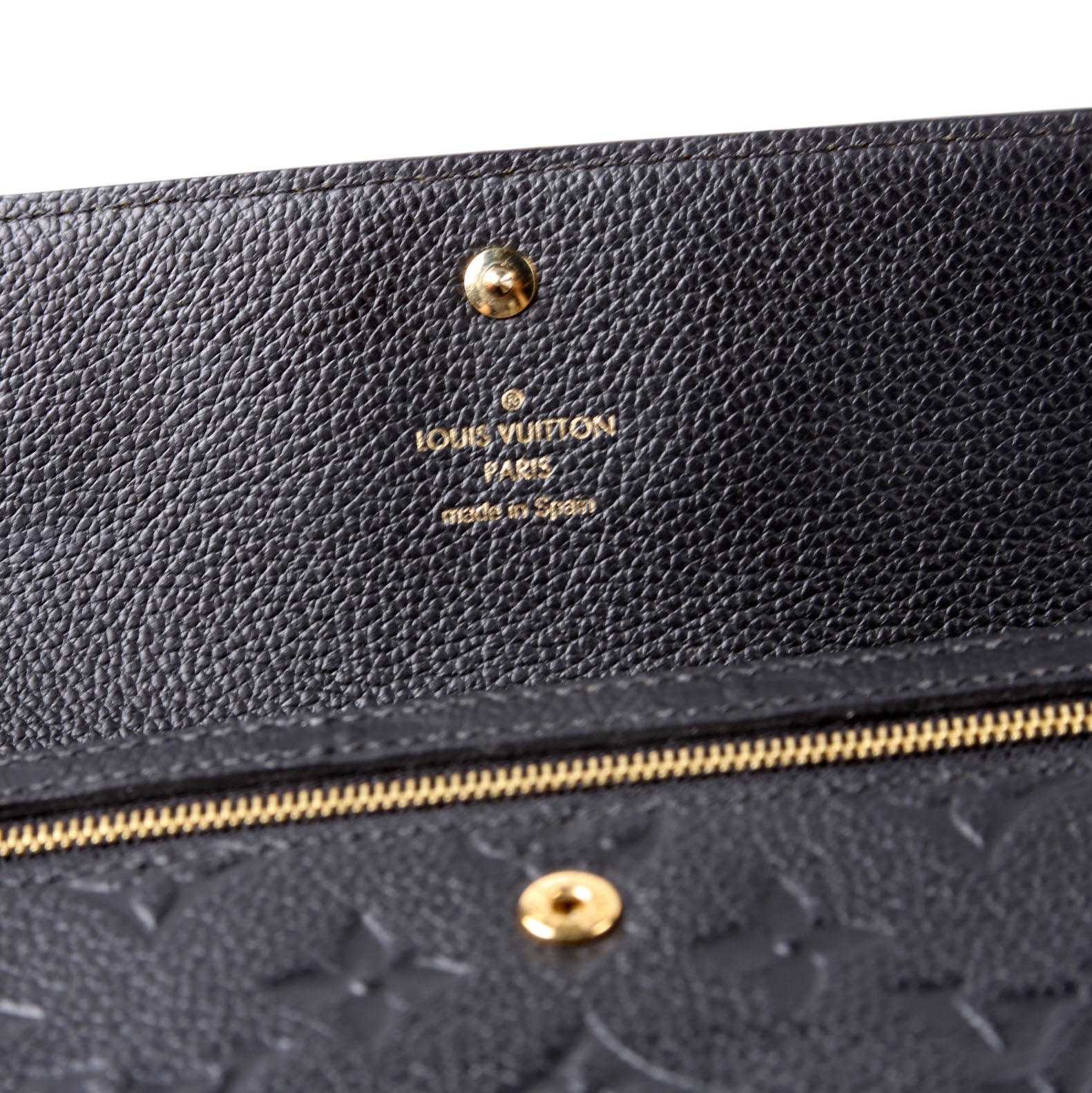 Pont-Neuf Long Wallet Empreinte Black