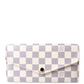 Sarah Wallet Damier Azur Newer