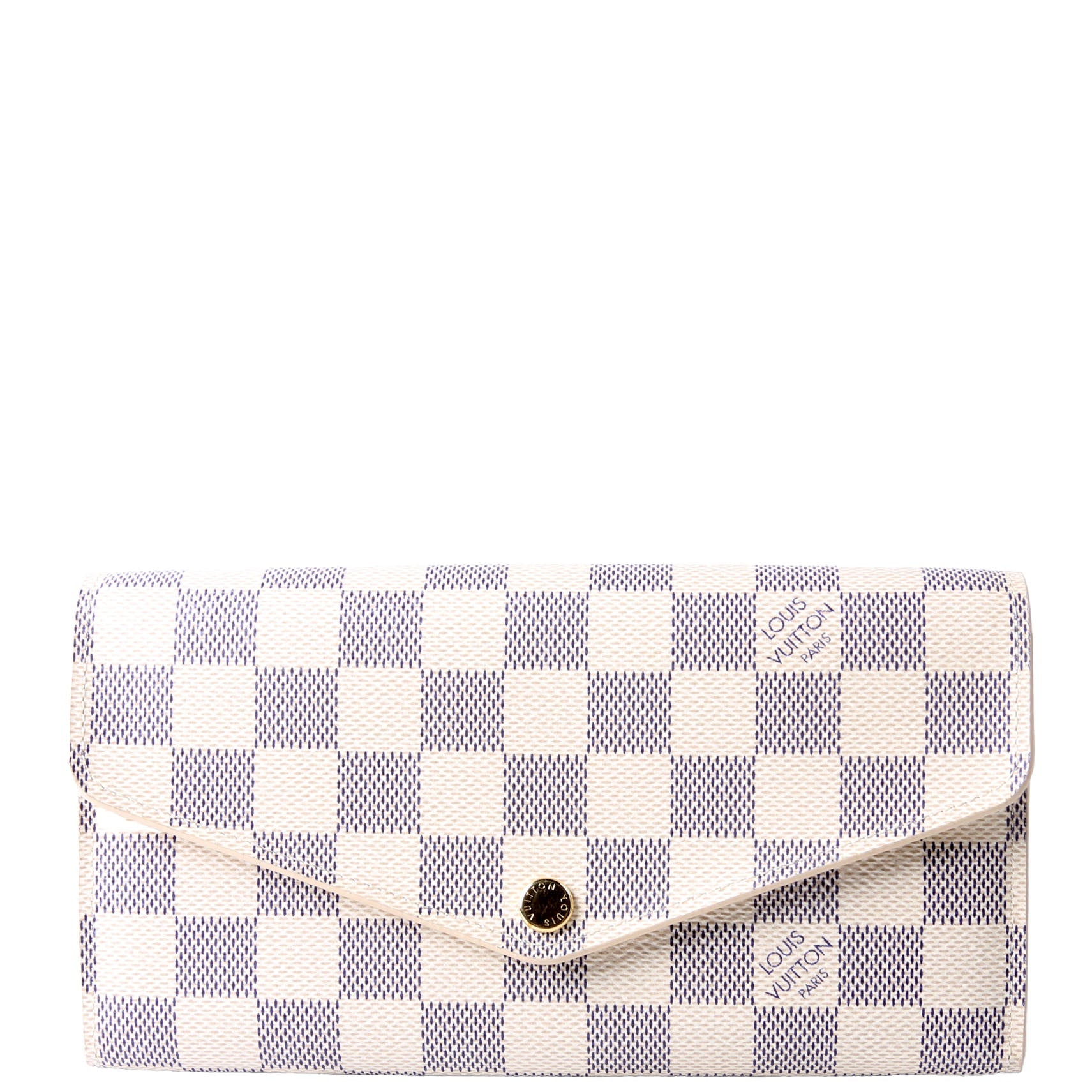 Sarah Wallet Damier Azur Newer