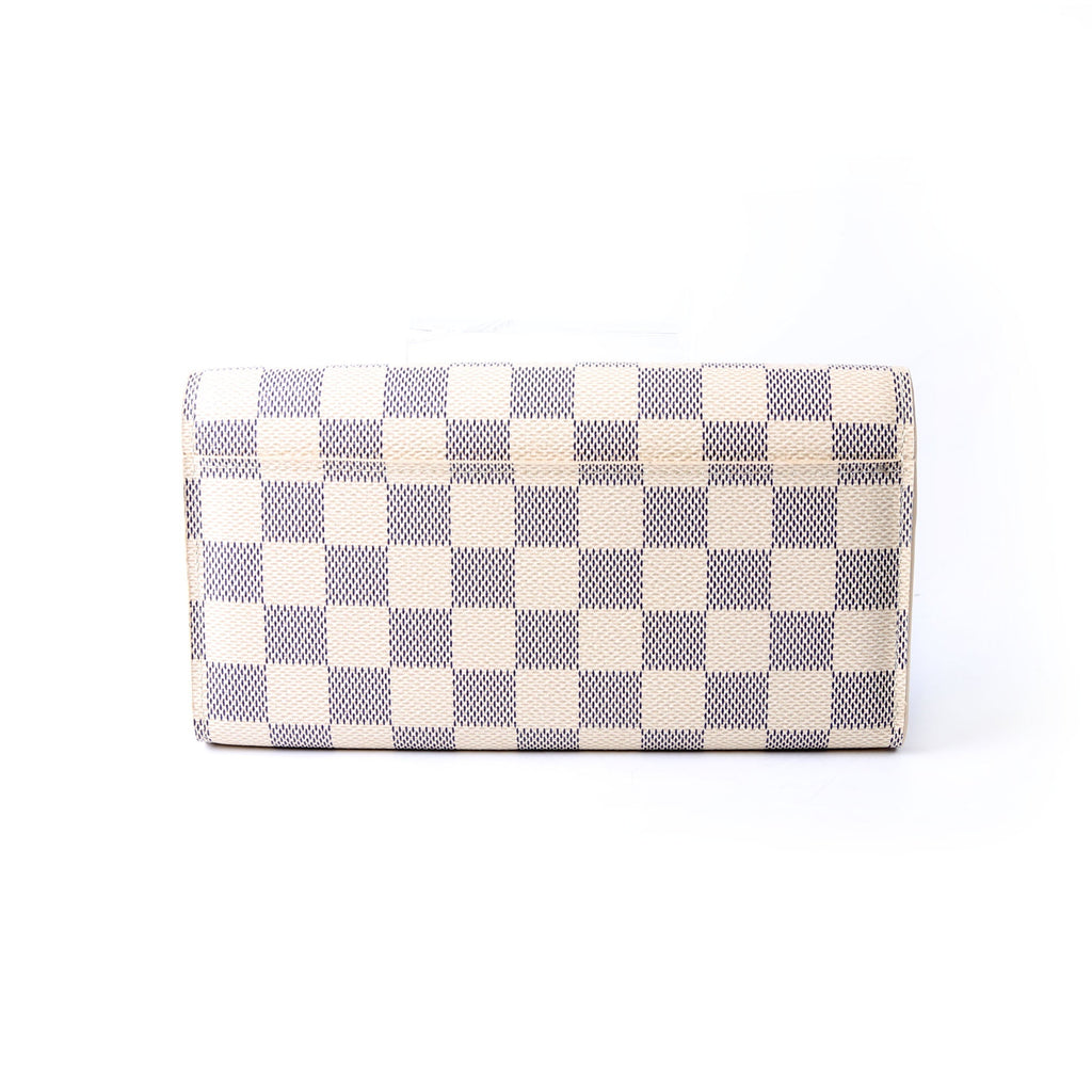Sarah Wallet Damier Azur Newer