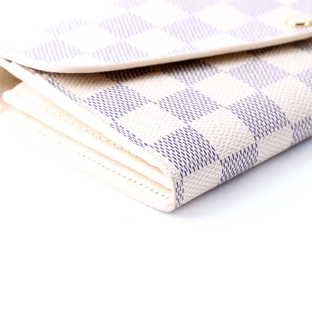 Sarah Wallet Damier Azur Newer