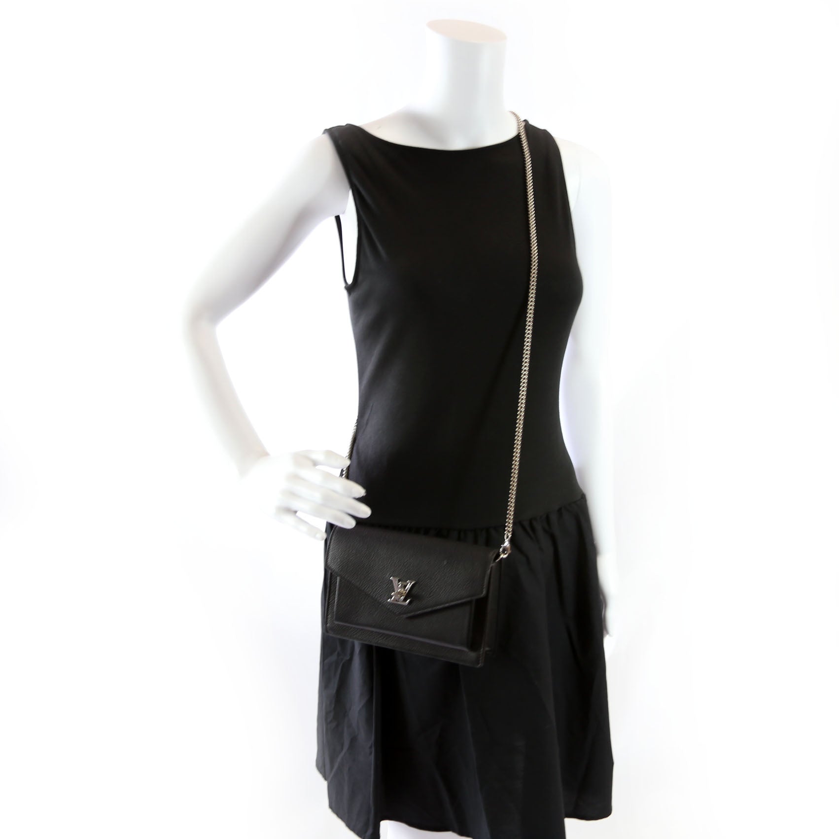 Mylockme Chain Pochette NV Black