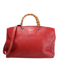 Gucci 323658 Bamboo Shopper Leather Large Tote