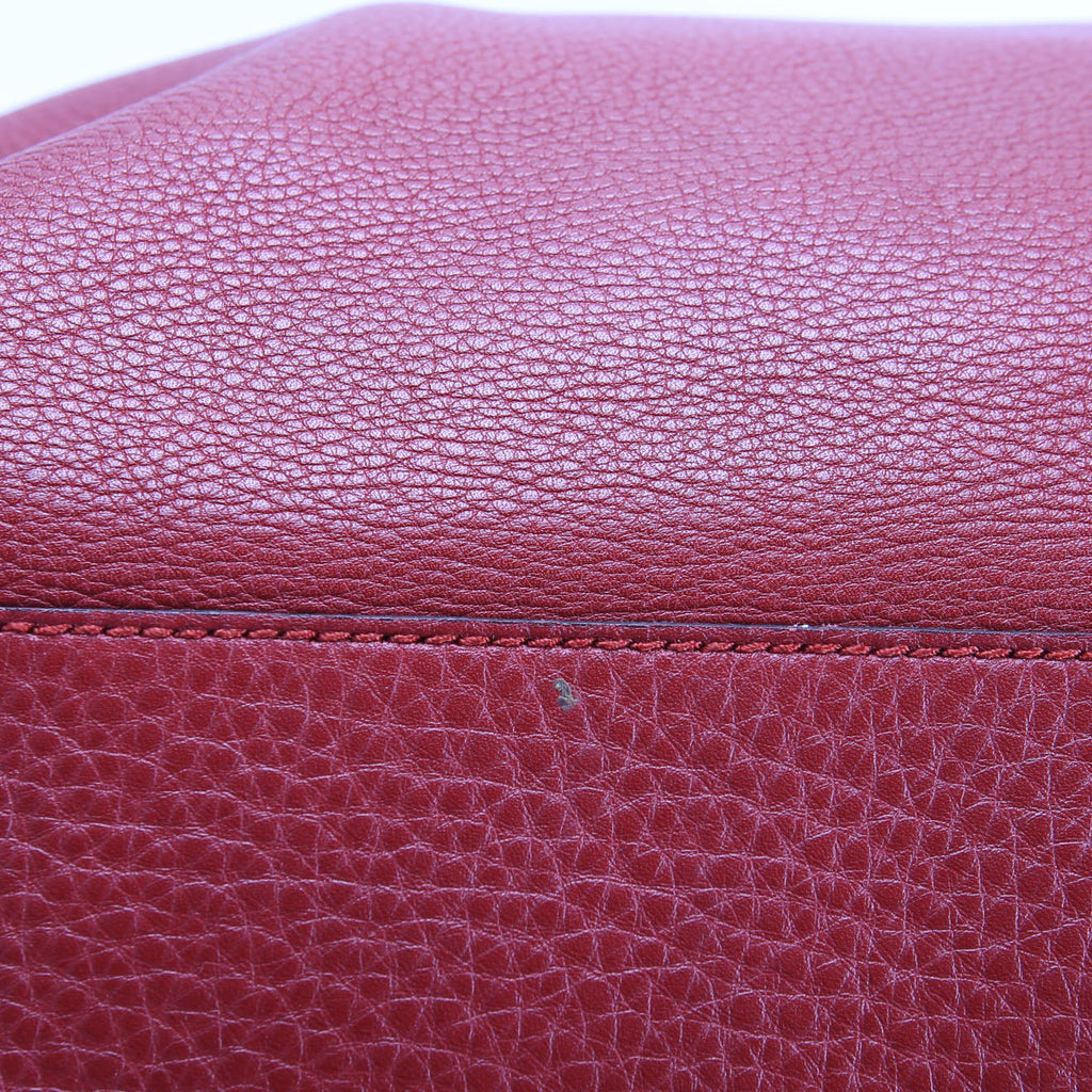 Gucci 323658 Bamboo Shopper Leather Large Tote