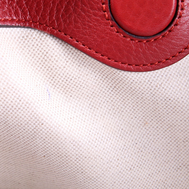 Gucci 323658 Bamboo Shopper Leather Large Tote
