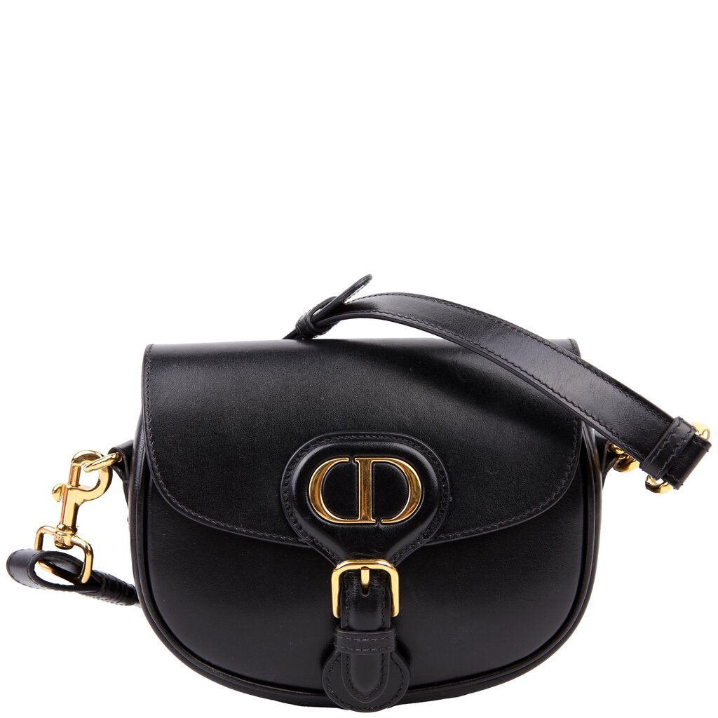 Dior Bobby Bag Small Grained Calfskin Black