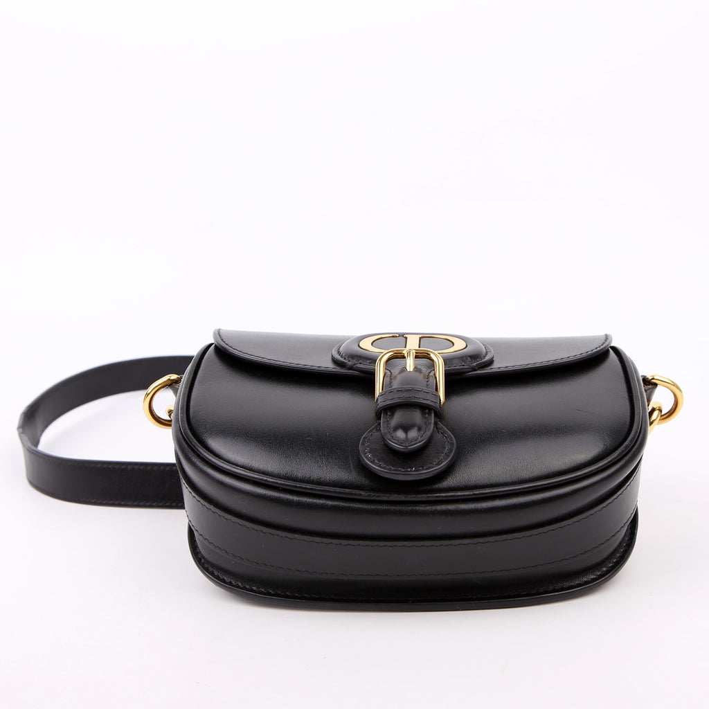 Dior Bobby Bag Small Grained Calfskin Black