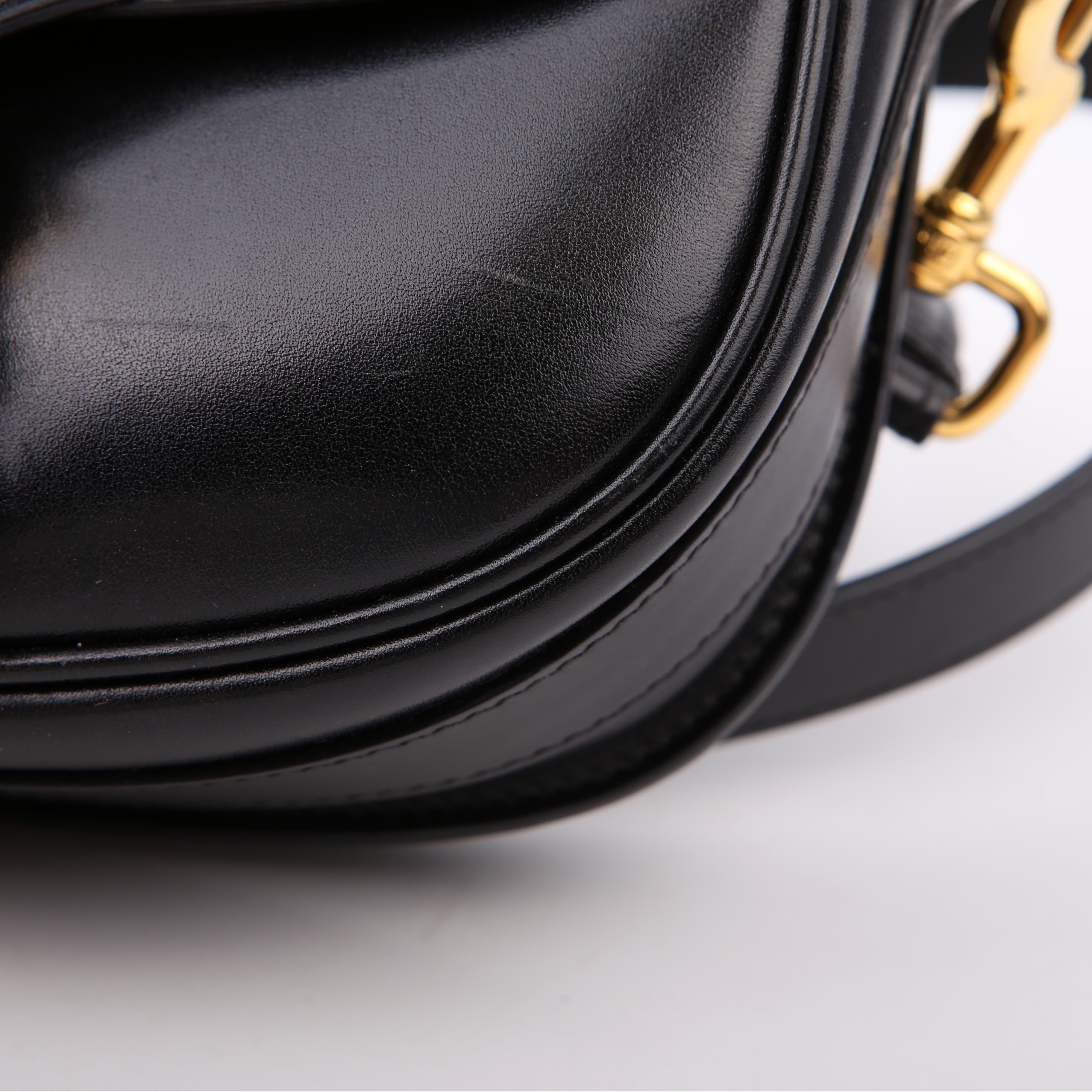 Dior Bobby Bag Small Grained Calfskin Black