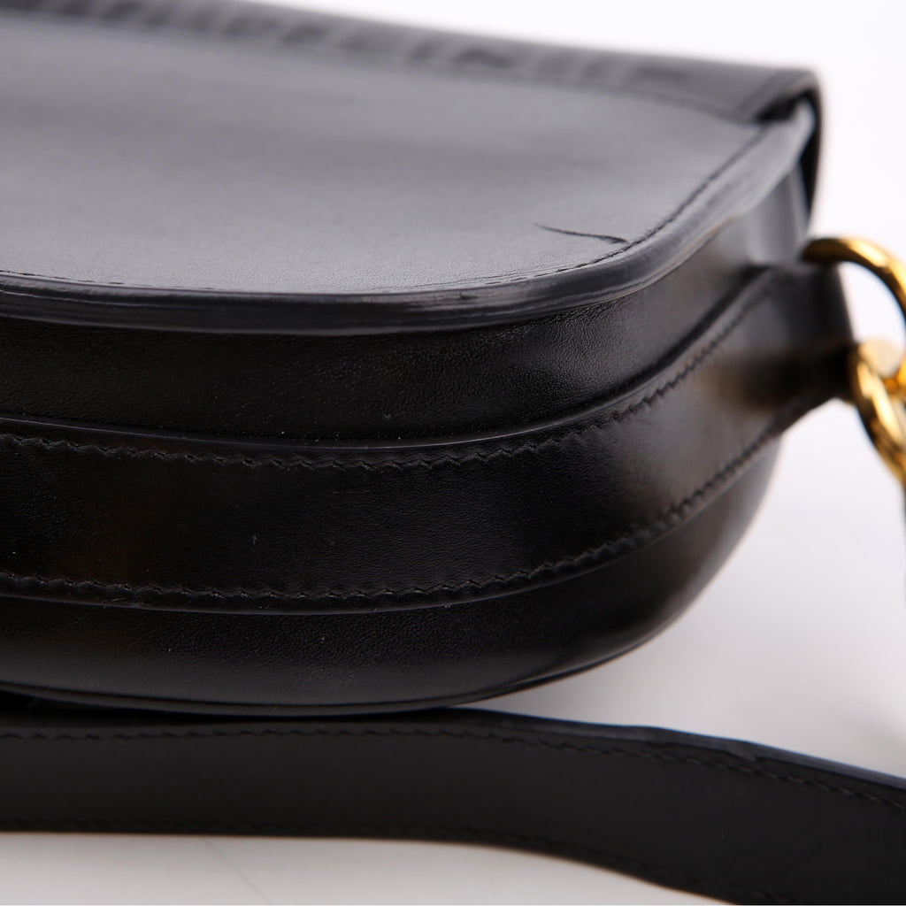 Dior Bobby Bag Small Grained Calfskin Black
