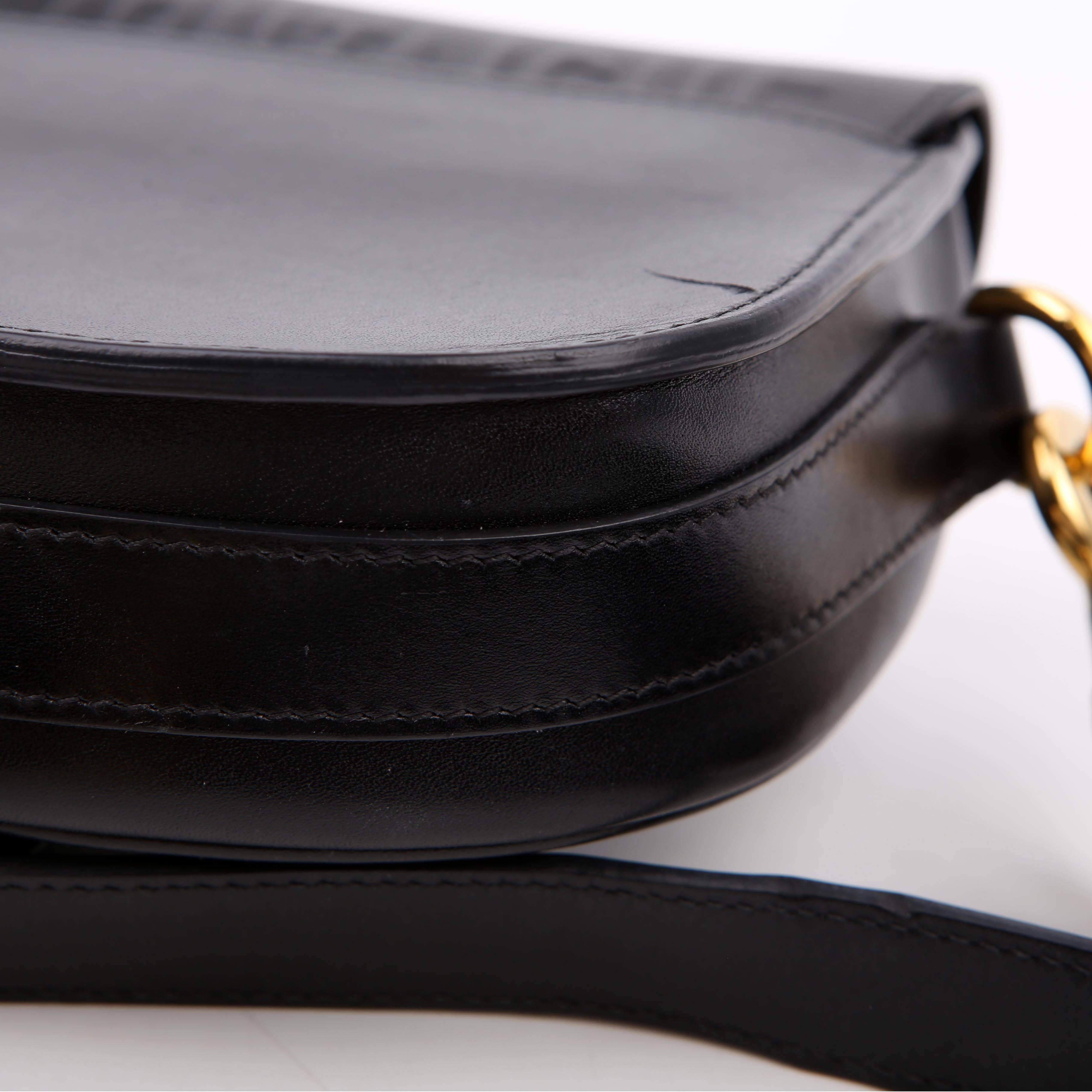 Dior Bobby Bag Small Grained Calfskin Black