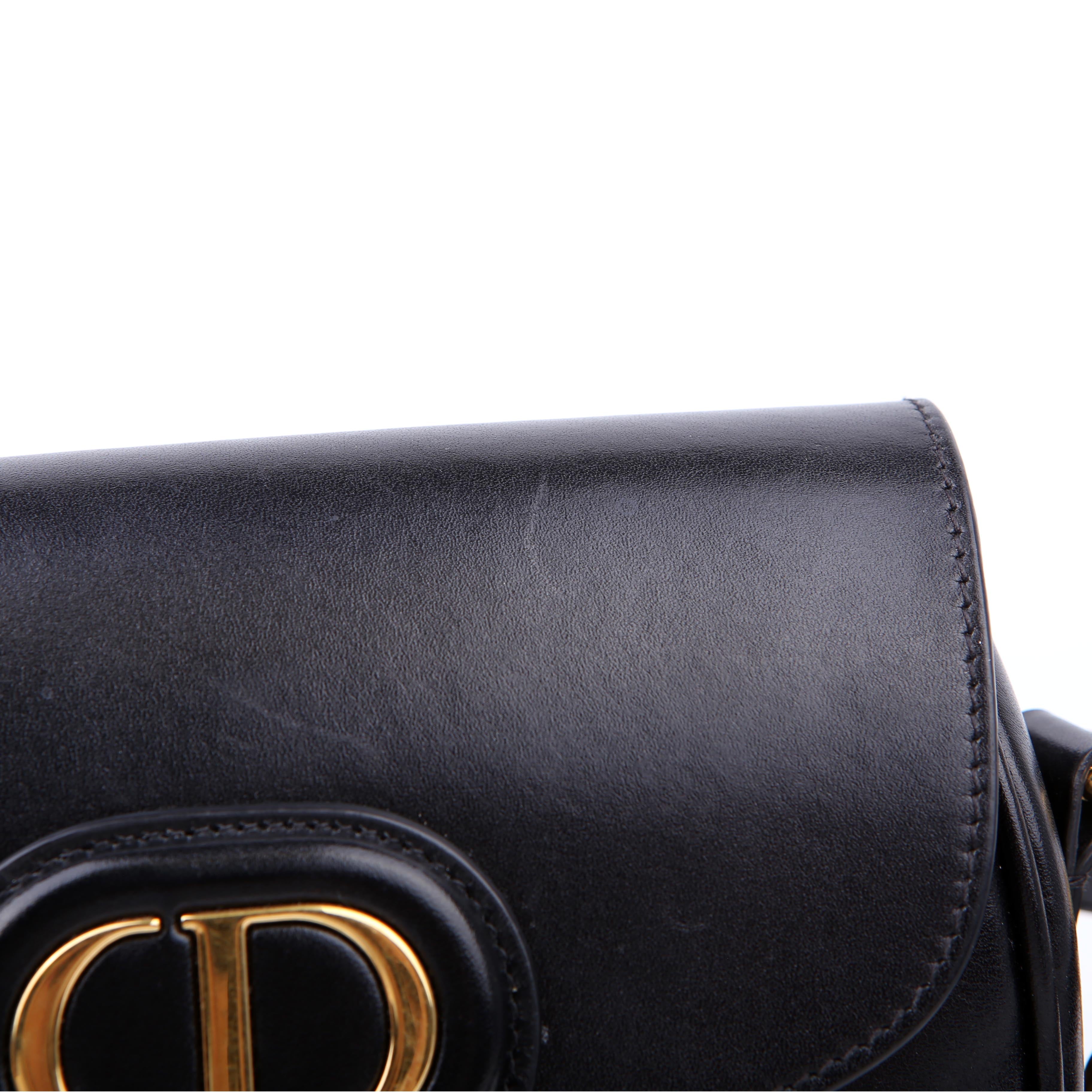 Dior Bobby Bag Small Grained Calfskin Black