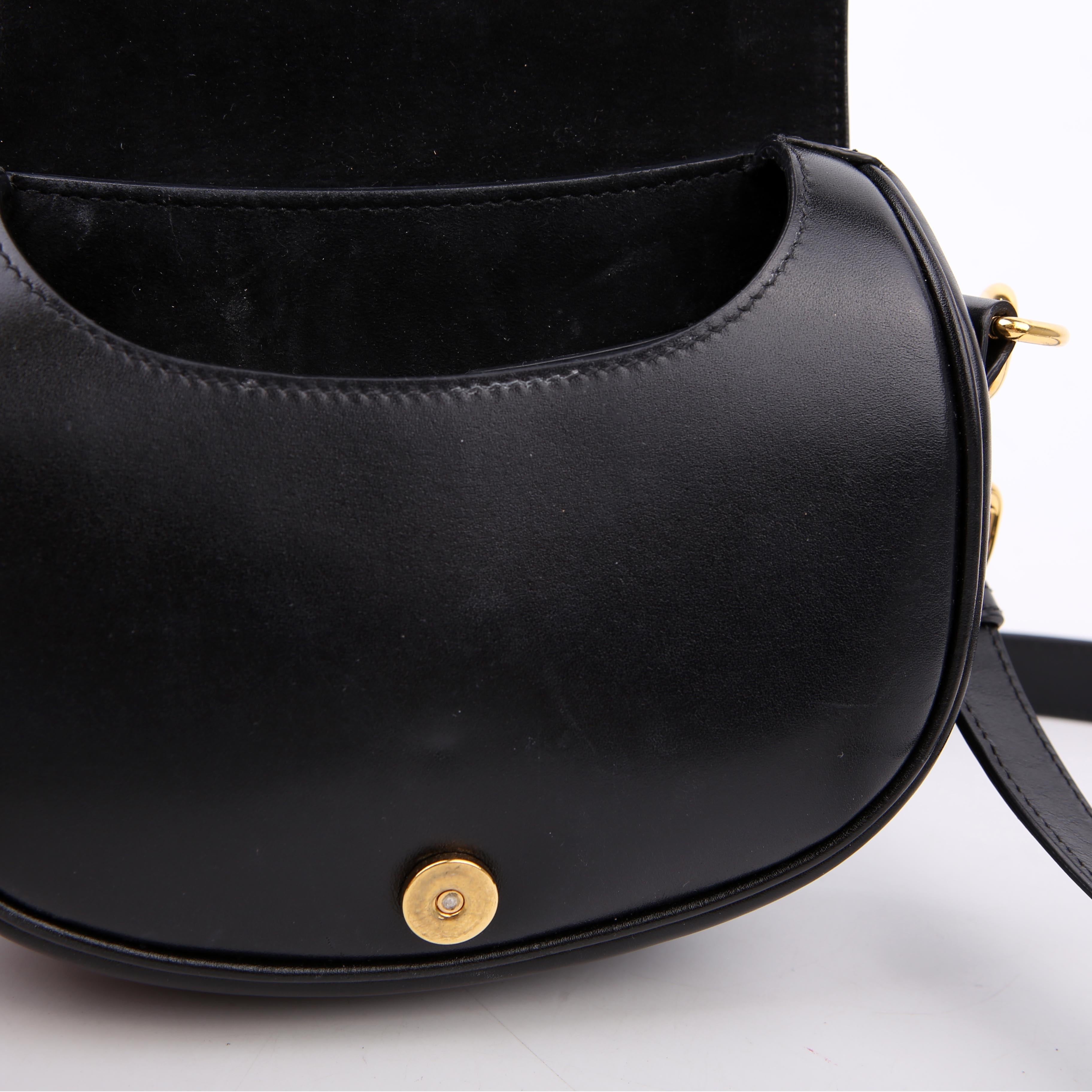 Dior Bobby Bag Small Grained Calfskin Black