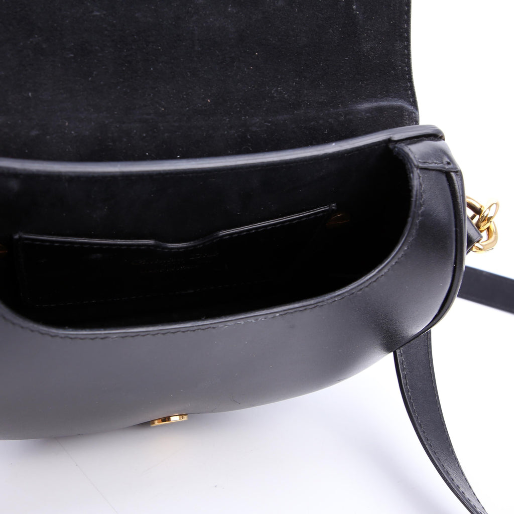 Dior Bobby Bag Small Grained Calfskin Black