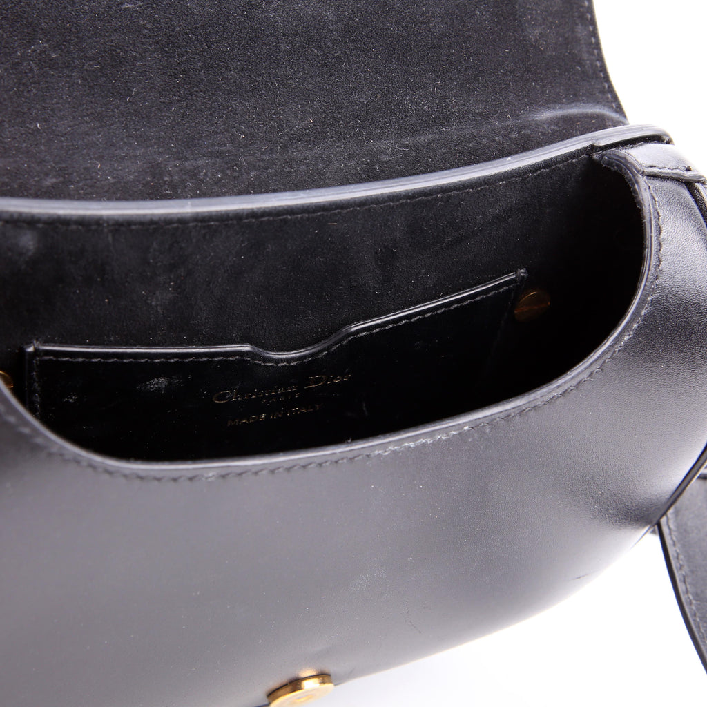 Dior Bobby Bag Small Grained Calfskin Black