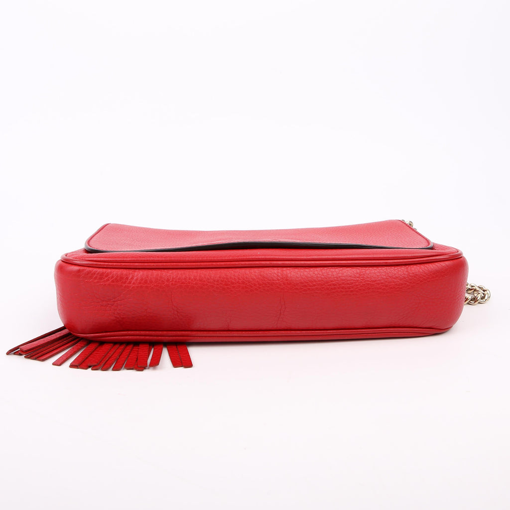 Gucci 336752 Soho Chain Crossbody Medium Red