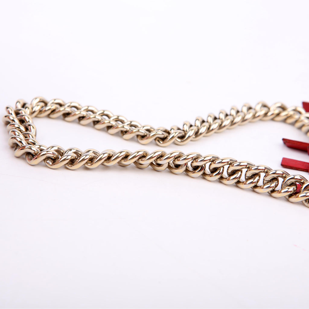 Gucci 336752 Soho Chain Crossbody Medium Red