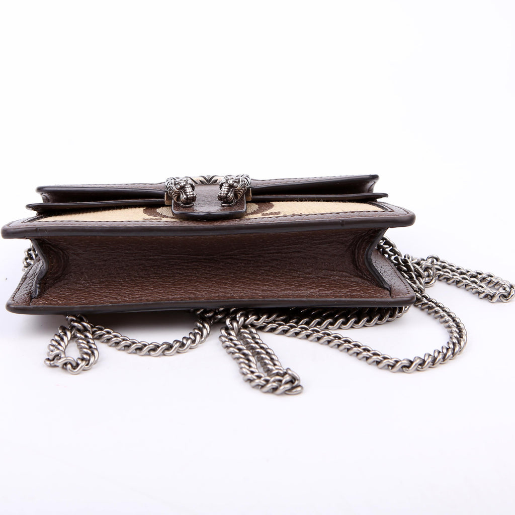 Gucci 476432 Dionysus Jumbo GG Super Mini Brown