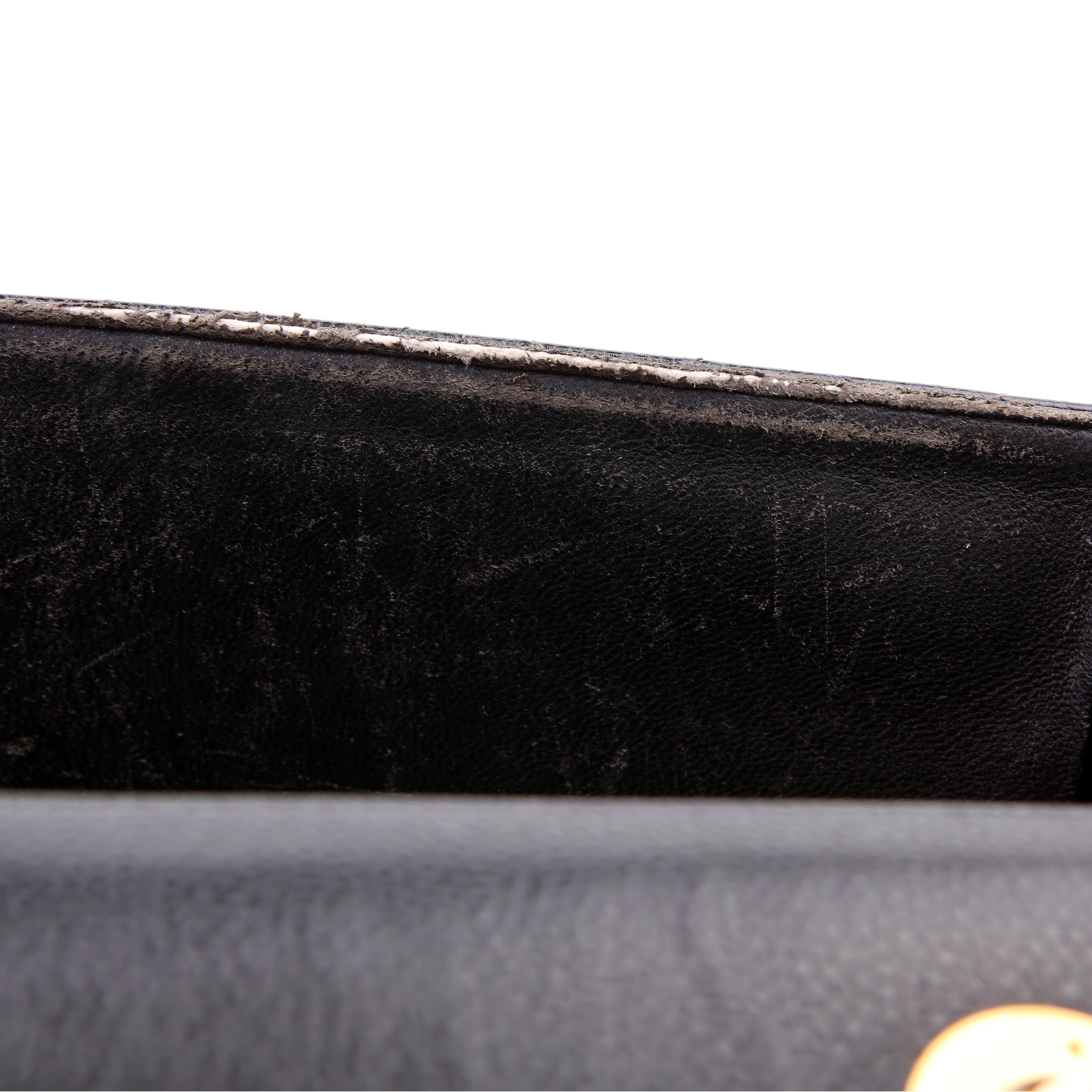 Classic Flap Jumbo Caviar 06-09M Black