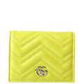 Gucci 466492 GG Marmont Card Case Green