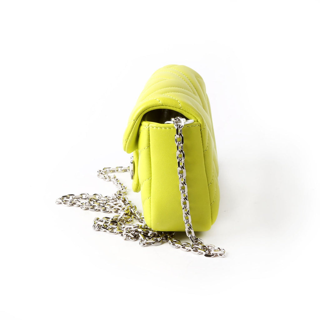 Gucci 841290 Marmont Mini Shoulder Leather Green
