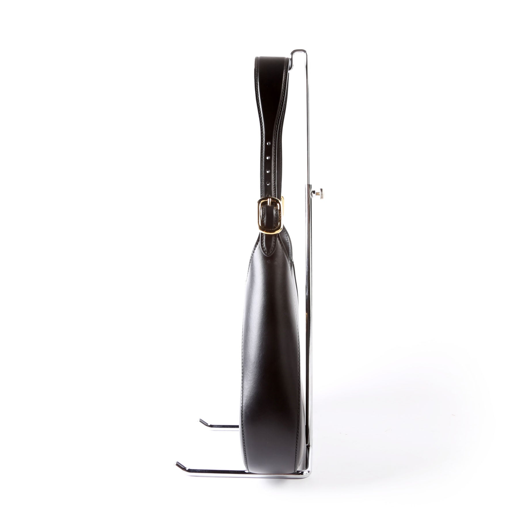 Prada Cleo Box Calfskin Shoulder Bag Black