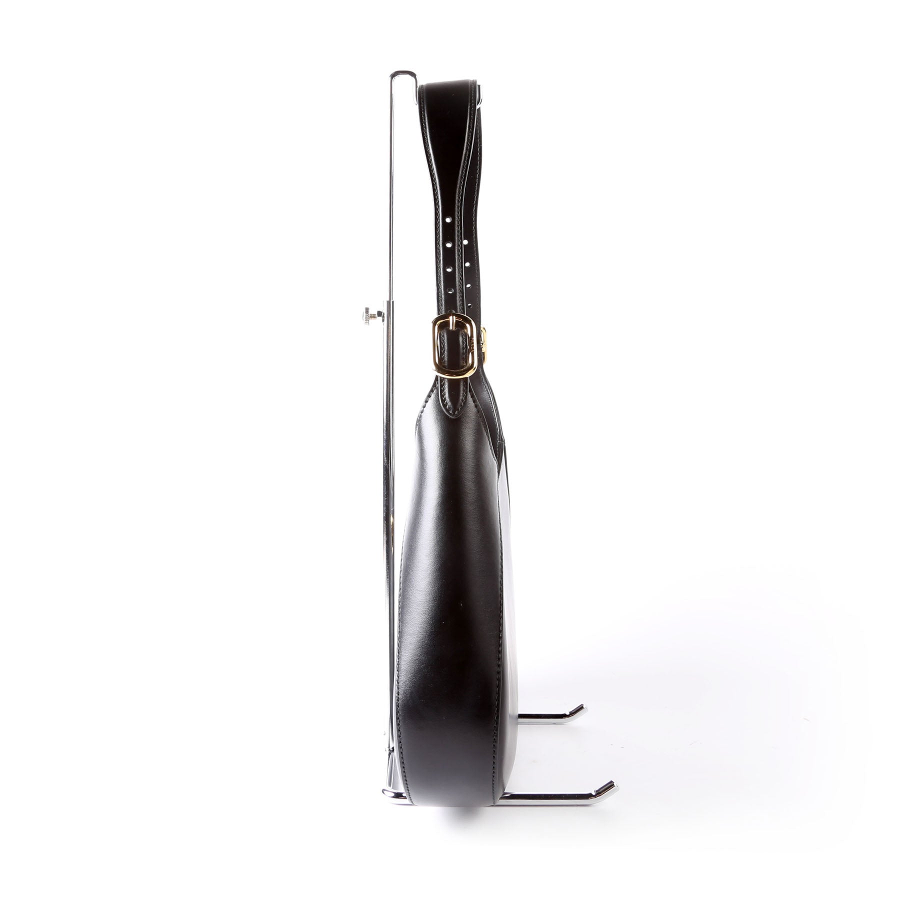 Prada Cleo Box Calfskin Shoulder Bag Black