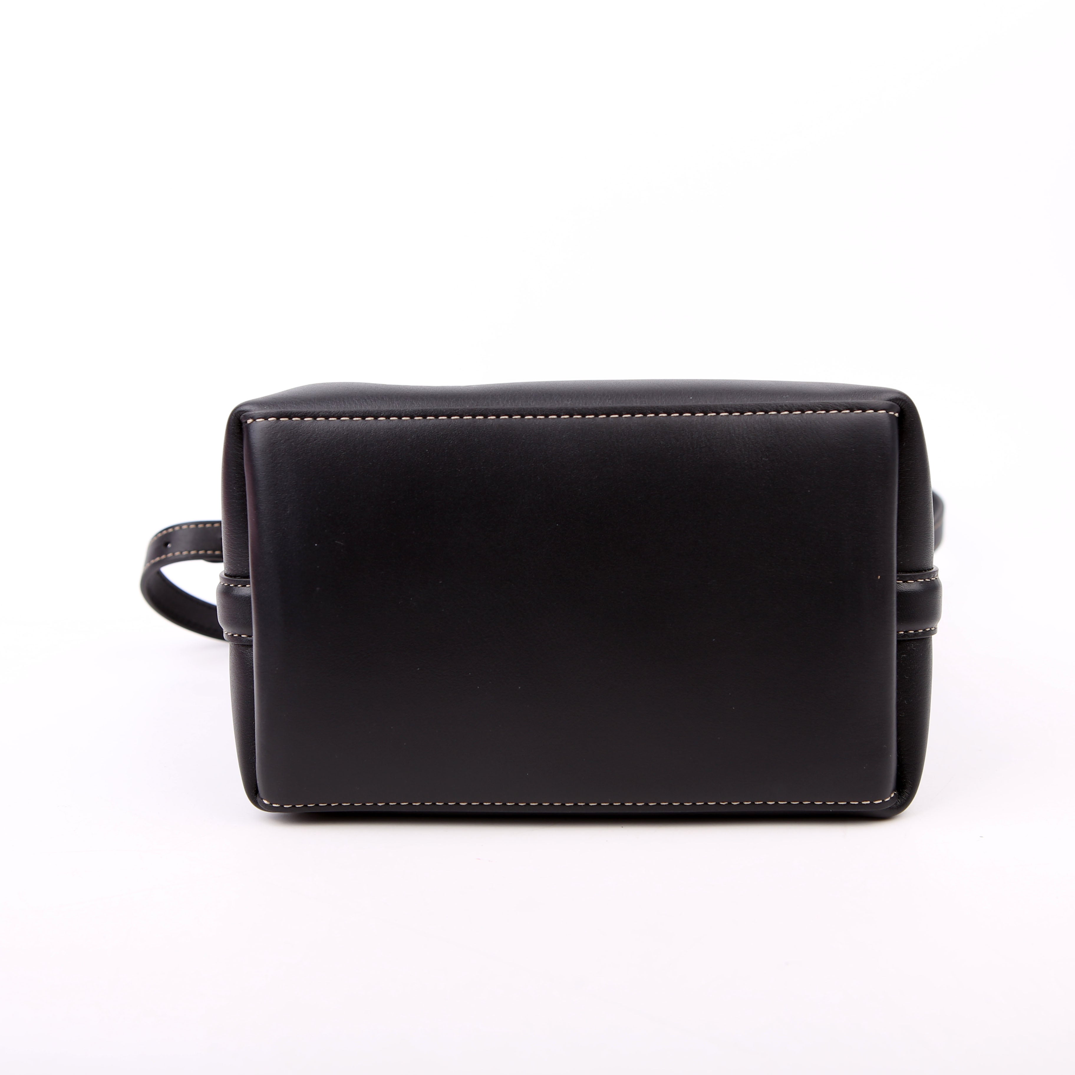 Gucci 815118 GG Emblem Bucket Small Black